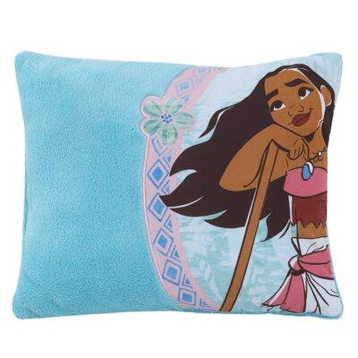 Disney Moana Toddler Pillow Polyester in Blue/Brown | Wayfair 7312713