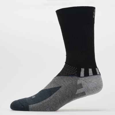 Balega Enduro Crew Socks Socks Black/Grey Heather