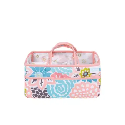 Trend Lab Multi Waverly Blooms Diaper Caddy