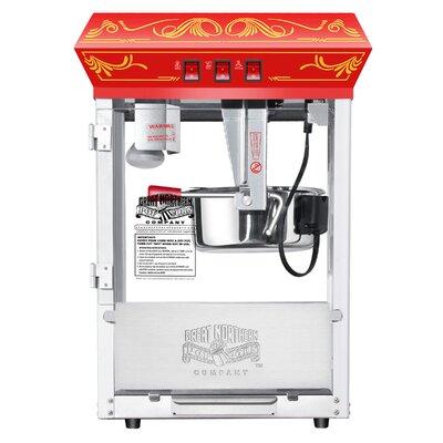 Great Northern Popcorn 8 oz. Good Time Popcorn Machine in Red, Size 24.0 H x 17.0 W x 14.0 D in | Wayfair D630209