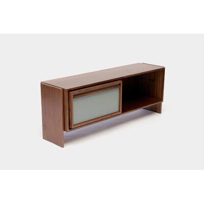 ARTLESS Low Units Solid Wood Recessed Wall Shelf Wood in Gray/White | 22 H x 58 W x 16 D in | Wayfair A-U-WU-S-G