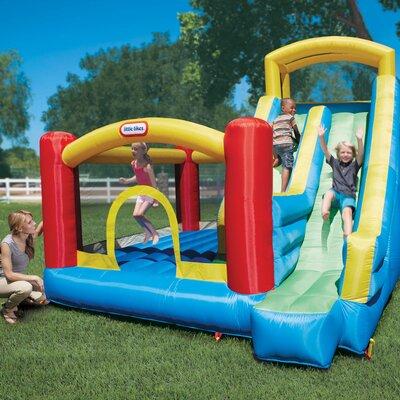 Little Tikes Giant Slide Bouncer in Blue/Red/Yellow | Wayfair 637988C