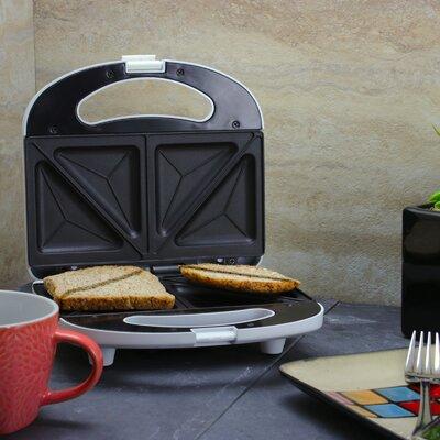 Better Chef Panini Contact Grill Die Cast Aluminum in Gray | 4.5 H x 10 D in | Wayfair 95076936M