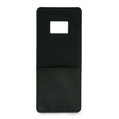 Bey-Berk Leather Phone Holder in Black | 13 H x 10 W x 3 D in | Wayfair UC117B