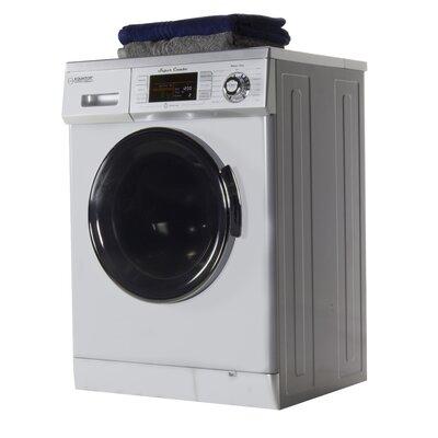 Equator All-in-One Vented/Ventless Washer-Dryer 1.57cf/13lb 1200 RPM 110V in Gray | 33.5 H x 23.5 W x 22 D in | Wayfair 4400 Silver