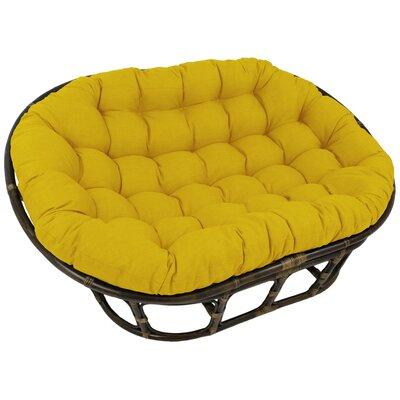 Bloomsbury Market Indoor/Outdoor Papasan Cushion Polyester in Yellow | 8 H x 78 W x 58 D in | Wayfair 2D580A4ED94C4154AADF7F130330F08C
