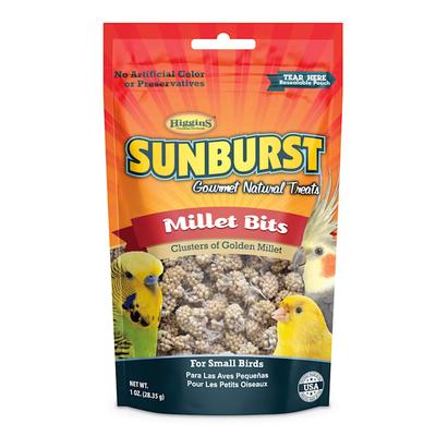Sunburst Gourmet Natural Treats - Millet Bits, 1 oz