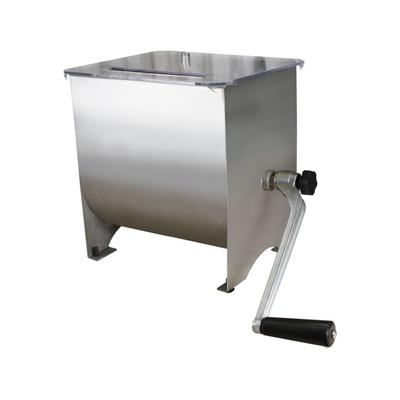 "Weston Products Stainless Steel Manual Meat Mixer - 20 lb Capacity 36-1901-W"