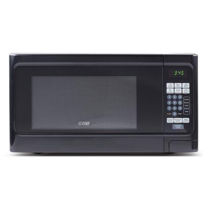 Commercial Chef 1.1 Cu Ft Microwave w/ 10 Power Levels in White | 16.75 H x 21 W x 16.75 D in | Wayfair CHCM11100W