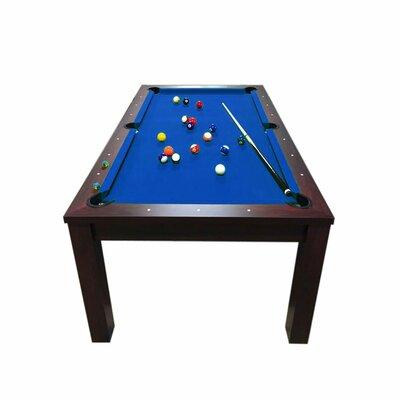 Simba USA Inc Missisipi Model Snooker Full Accessories 7' Pool Table Solid + Manufactured Wood in Blue | 31 H x 84 W in | Wayfair simbausa12