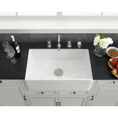 Swiss Madison Slotted Stainless Steel Lift & Turn Kitchen Sink Drain | 4 H x 4.5 W x 4.5 D in | Wayfair SM-KD244