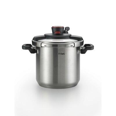 T-fal Clipso Stove Top Pressure Cooker in Gray, Size 11.5 H x 10.5 W x 14.6 D in | Wayfair P4500936