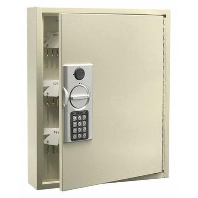 ZORO SELECT 52AU01 110 unit capacity Steel Key Cabinet with Digital Lock
