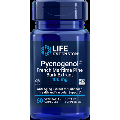Pycnogenol®, 100 mg, 60 vegetarian capsules