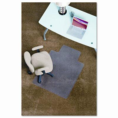 E.S. Robbins Anchormat Chair Mats Medium Pile Carpet Rectangular in White | 36 W x 48 D in | Wayfair ESR122073