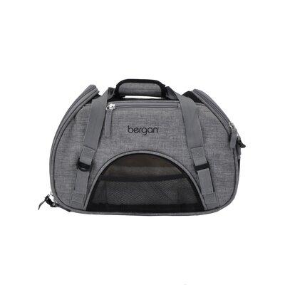 Bergan Pet Products Comfort Pet Carrier Polyester in Brown, Size 11.5 H x 8.0 W x 17.0 D in | Wayfair 88042
