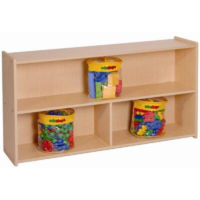Angeles Value Line 2-Shelf Storage Wood/Plastic in Brown | 27 H x 48 W x 12 D in | Wayfair ANG7149