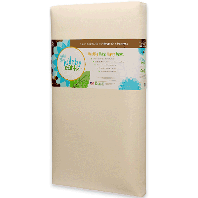 Lullaby Earth Super Lightweight 2 in 1 Crib Mattress - LE14