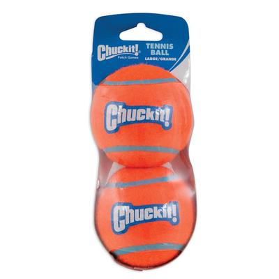 Chuckit! Tennis Balls, Large, Pack of 2, Orange