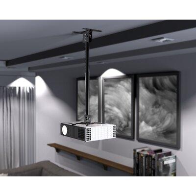 Promounts Extendable Universal Projector Ceiling Mount in Black, Size 32.0 H x 15.0 W in | Wayfair UPR-PRO200