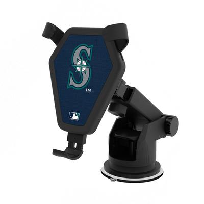"Seattle Mariners Solid Design Wireless Car Charger"