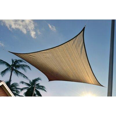 ShelterLogic Square Shade Sail in Brown | 192 W x 192 D in | Wayfair 25723