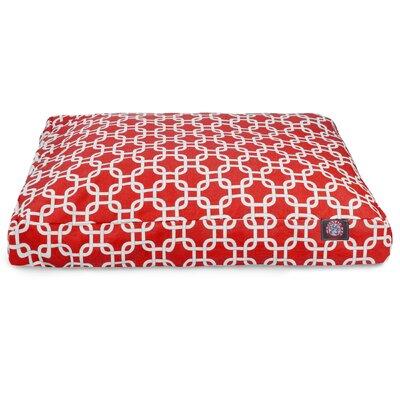 Majestic Pet Products Links Pillow/Classic Polyester in Red | 5 H x 42 W x 50 D in | Wayfair 78899550429
