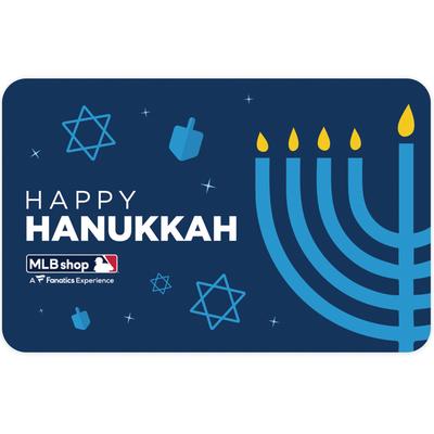 "MLB Shop Happy Hanukkah eGift Card ($10 - $500)"