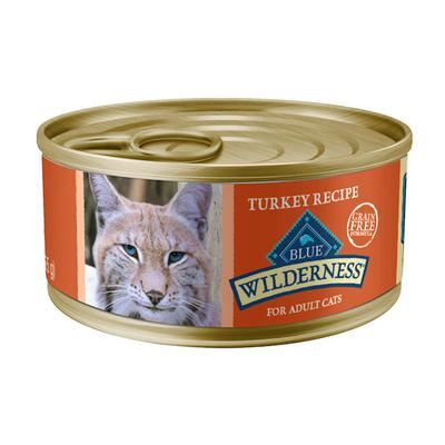 Blue Wilderness Turkey Recipe Wet Cat Food, 5.5 oz.