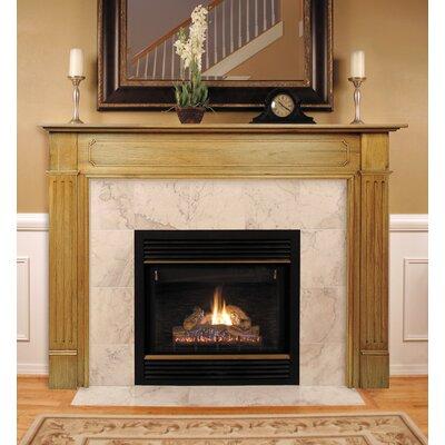 Pearl Mantels The Williamsburg Fireplace Mantel Surround in Brown | 52 H x 72 W x 8 D in | Wayfair 110-56