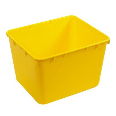 Children's Factory Cubby Bin w/ Trays Wood/Plastic in Yellow | 12.5 H x 10.25 W x 8.5 D in | Wayfair CF905-999Y