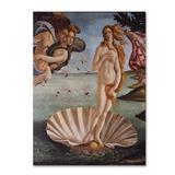 Trademark Fine Art 'Birth of Venus 1484' Print on Wrapped Canvas Canvas | 19 H x 14 W x 2 D in | Wayfair BL01322-C1419GG