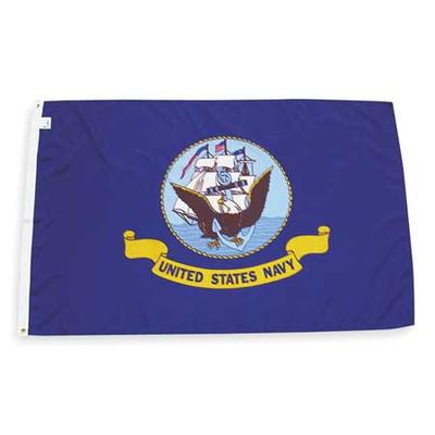 NYLGLO 439030 Navy Flag,3x5 Ft