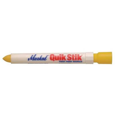 MARKAL 61053 Paint Crayon, Large Tip, Yellow Color Family