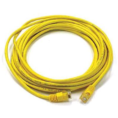MONOPRICE 5016 Ethernet Cable,Cat 6,Yellow,20 ft.
