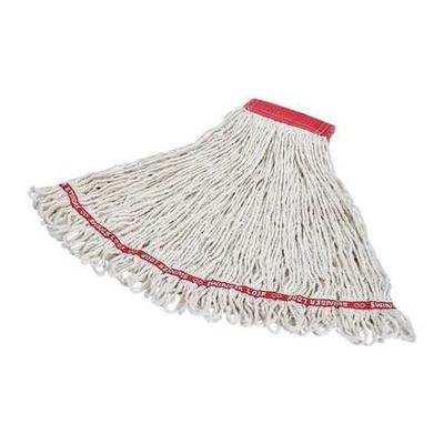 RUBBERMAID COMMERCIAL FGC15306WH00 5in String Wet Mop, 20oz Dry Wt, Side Gate