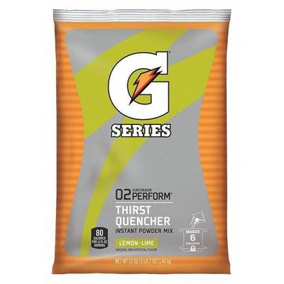 GATORADE 03967 G Series, Thirst Quencher Sports Drink Mix, Powder, Lemon-Lime,