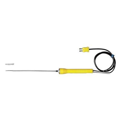 ZORO SELECT 5RMF1 Immersion Temp Probe,Type K,-40 to 1500F