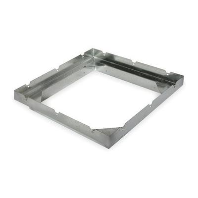 DAYTON 3AZK3 Roof Curb Adapter,Curb Side Sq O D 20 In