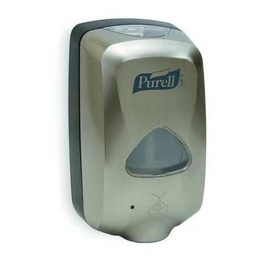 PURELL 2780-12 TFX 1200mL Hand Sanitizer Dispenser, Touch-Free, Nickel