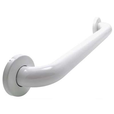 WINGITS WGB6YS24WH 24" L, Polyester Painted, Stainless Steel, Grab Bar, Poly