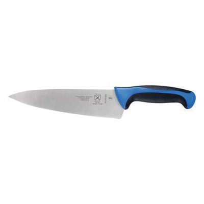 MERCER CUTLERY M22608BL Chefs Knife,8 In.,Blue Handle