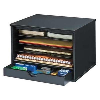 VICTOR TECHNOLOGY 4720-5 Desktop Organizer,Black,5 Compartments