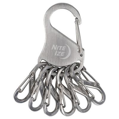 NITE IZE KRS-03-11 Stainless Steel Key Rack, Silver