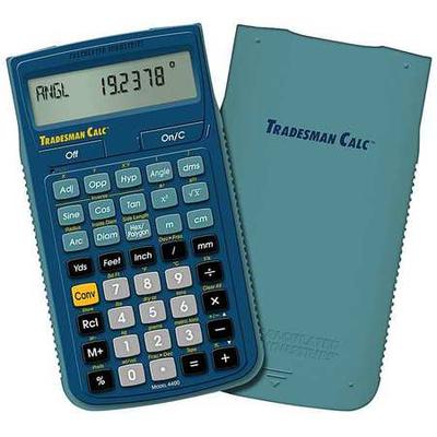 CALCULATED INDUSTRIES 4400 Tradesman Calculator,Portable,LCD