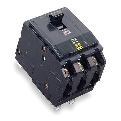 SQUARE D QO3301021 Miniature Circuit Breaker, QO Series 30A, 3 Pole, 120/240V AC