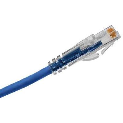 HUBBELL PREMISE WIRING HC6AB10 Ethernet Cable,Cat 6A,Blue,10 ft.
