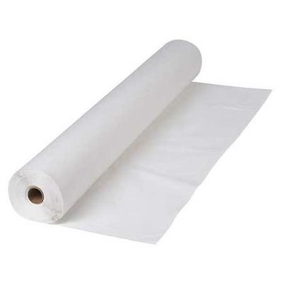 ZORO SELECT 114000 Table Cover,Plastic,40in.x300ft.,White