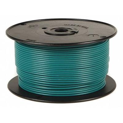 GROTE 87-8000 16 AWG 1 Conductor Stranded Primary Wire 100 ft. GN, Color: Green