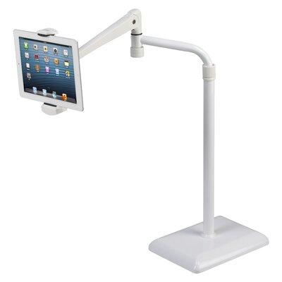 idée Height Adjustable 360 Degree Rotating Floor Tablet Stand in White | 27.1 H x 19.1 W in | Wayfair ICFTS01W